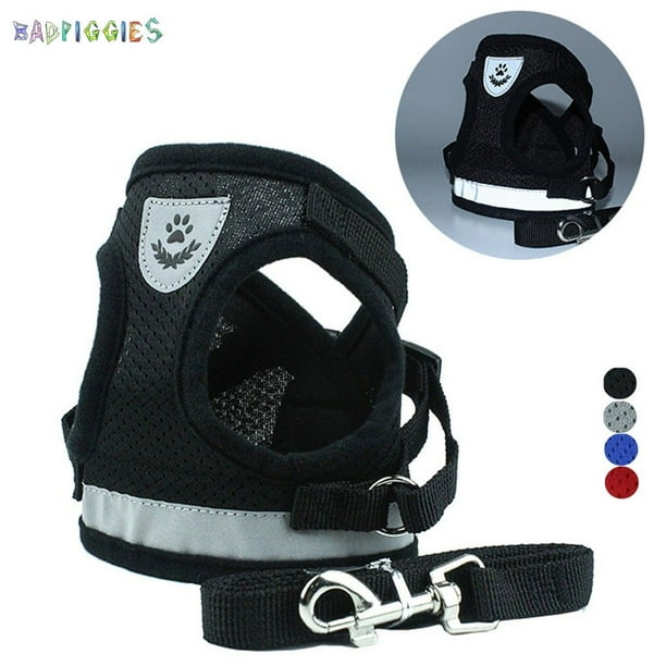 BadPiggies Dog and Cat Universal Harness with Leash Set Escape Proof