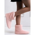 thumbnail image 5 of SIMANLAN Women's Fluffy Bootie Slipper Sock with Memory Foam House Shoes, 5 of 7
