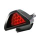 thumbnail image 1 of Kenally F1 estilo DRL rojo 12 LED cola trasera parada niebla Triangular freno luz parada seguridad lámpara coche Motor Bombillas para automóviles Kenally VI009719-00, 1 of 6