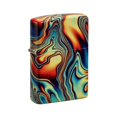 thumbnail image 1 of Zippo 48612 Multicolor Swirl Design Brass Windproof Pocket Lighter, 1 of 7