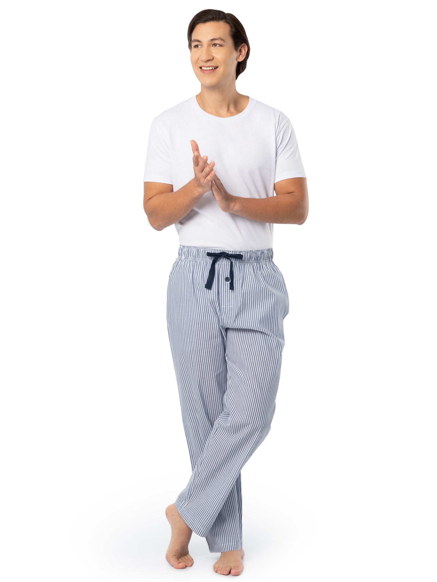 Fruit of the Loom Men's and Big Men's Soft Brushed Woven Sleep Pant, Sizes S-6XL & LT-3XLT