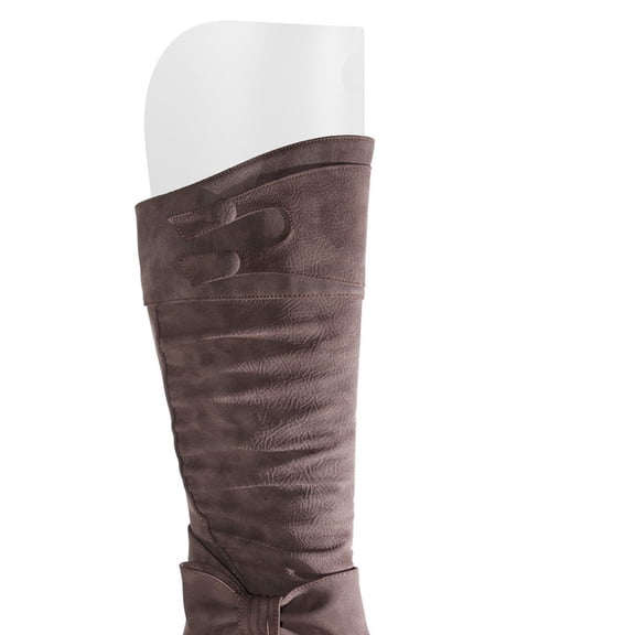 WEAVILUX 6Pcs Tall Boot Shaper Inserts Transparent Reusable Boot Holder Support for Home Storage