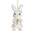 thumbnail image 1 of Easter Bunny Hanging Ornament – Delicate Rabbit Decor for Wall, Door & Shelf, Seasonal Celebration Theme, 1 of 5