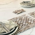thumbnail image 5 of Hip-O Modern Living Handmade White Washed Rosewood Table Runner, 5 of 5