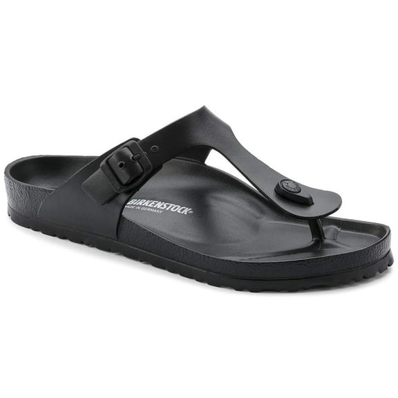 Birkenstock Essentials Unisex Gizeh EVA Sandals Black 43 R EU (US Men's 10-10.5)