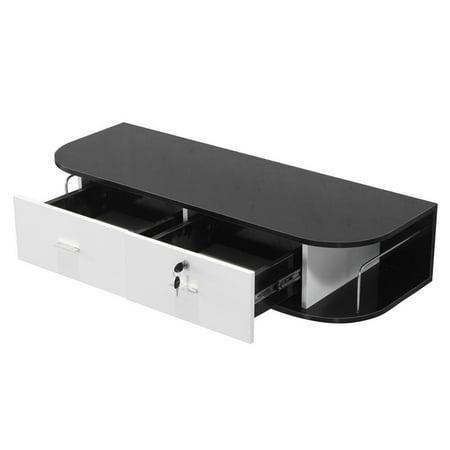 Ktaxon 42 Wall Mount Hair Salon Stylist Cabinet Tv Drawer Storage