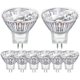 thumbnail image 1 of Pack of 8 MR11 GU4 Halogen Bulb 12V 20W, 35mm*35mm, Dimmable Halogen Spotlight Warm White 2800K, Halogen Reflector Bulb for Cabine, 1 of 5