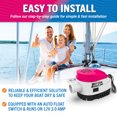 thumbnail image 4 of Automatic Bilge Pumps for Boats Auto Bilge Pump 1100 GPH Boat Bilge Pump with Float Switch Built In 12V Bass Boat, Jon Boat and More Small Submersible Pump with 1.1 in Output, 4 of 6