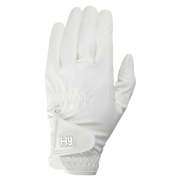 Hy5 - Guantes de montar Cottenham Elite unisex (Blanco)