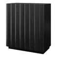 thumbnail image 6 of Evelyn&Zoe Modern/Contemporary 28" Wide Black Grain Accent Cabinet, 6 of 7