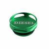 Huadaliy Magnetic Aluminum Diesel Fuel Cap for Dodge Ram Truck 1500 2500 3500 13-18
