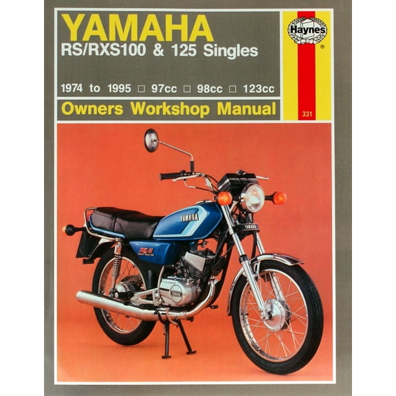 Yamaha RS/RXS100 & 125 Singles 97cc, 98cc & 123cc models (74-95) Haynes Repair Manual ^