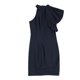 thumbnail image 2 of Vestido ajustado con volantes asimétricos bar III para mujer azul extragrande, 2 of 2