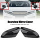thumbnail image 1 of Cubierta de espejo retrovisor, 2 tapas de espejo retrovisor de fibra de carbono para coche, para uso cómodo de Civic, 1 of 11