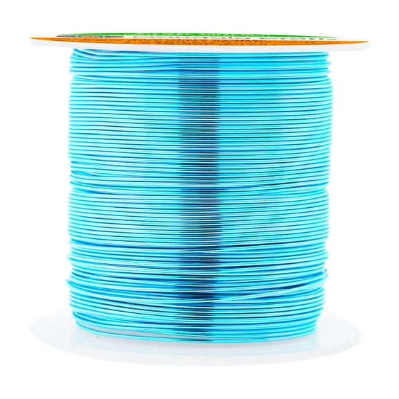 22 Gauge Anodized Aluminum Craft Wire for Jewelry Making - Bendable Flexible Crafting Wire 22 Gauge Wire Colored for Bonsai - Armature Wire for Sculpting - 100 feet