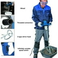 thumbnail image 3 of Dayplus 2600W Electric Handheld Cement Mixer with 6 Speed with M14 Mixing Rod, 3 of 4