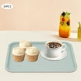 thumbnail image 4 of Fast Food Serving Trays, Set of 24 Rectangular 36x27cm Plastic Trays, Dishwasher Safe and Stackable, For Hotels and Cafeterias, 4 of 15