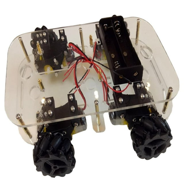 Suspensión Evitación de Obstáculos Shamjiam Chasis de Robot 4 Unidades Coche con Orugas