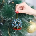 thumbnail image 1 of Boreal Craft Christmas Tree Acrylic 2D Pendant Christmas Pendant Christmas Tree Shape Pendant Christmas Acrylic Pendant New Year Pendant Car Wreath Christmas, 1 of 3