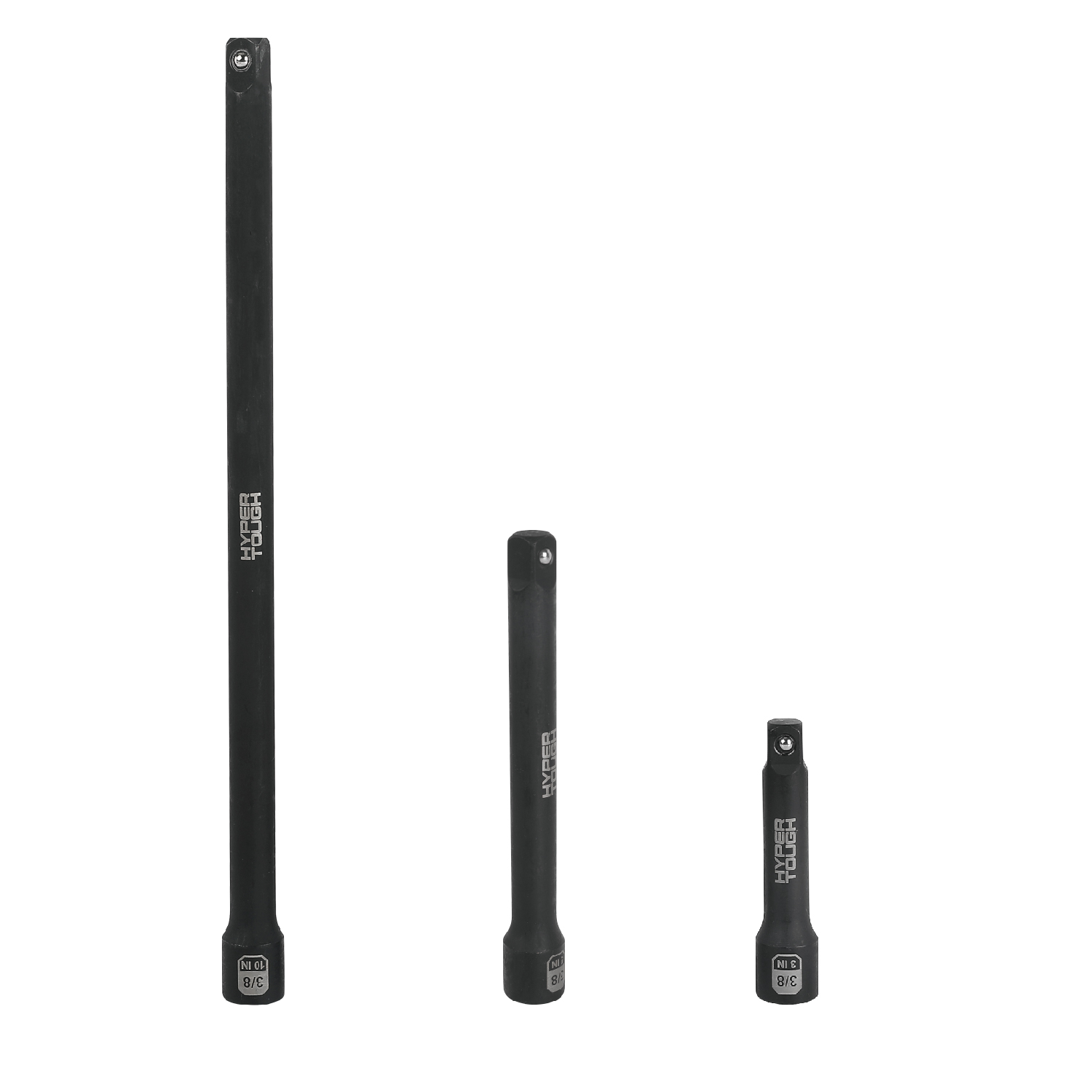 Juego de 3 extensiones de impacto de 3/8 de pulgada Hyper Tough 4