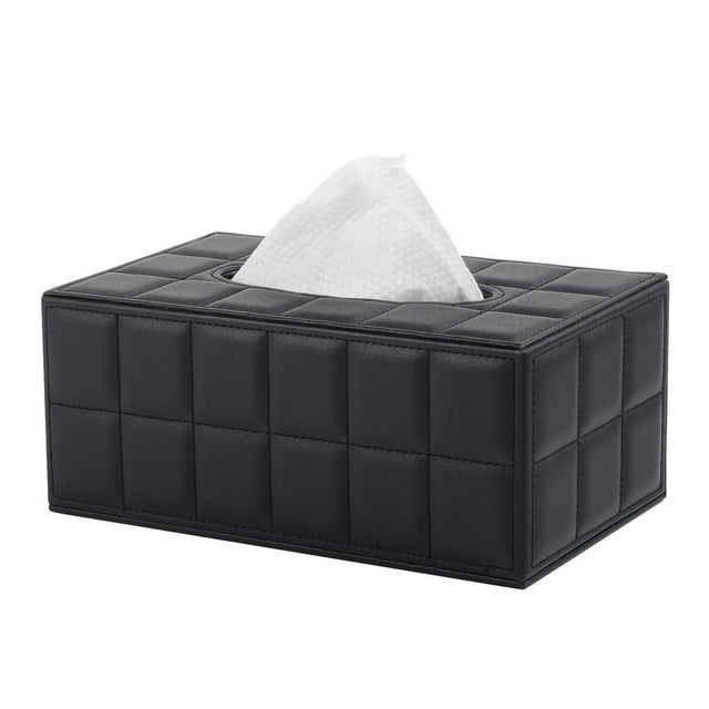 BotaniNest Desktop Tissue Holder Dispenser Decorative Home Organizer Modern Paper Napkin Cover For Living Room And Desk