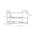 Lavish Home Iron Kitchen Wrap Storage Rack3 Tier Pantry Organizer