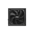 thumbnail image 5 of MSI MAG 1000W Power Supply - Internal - 120 V AC, 230 V AC Input - 1000 W - Active PFC - PCI Express Connector - 1 Fan(s) - NVIDIA SLI Supported - 90% Efficiency, 5 of 8