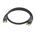 thumbnail image 3 of 2RCA Extension Cable Male to Female Stereo Sound Extender Cord Adapter, 3 of 13