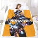 thumbnail image 5 of Overwatch anti-pilling, suave, ligera, esponjosa y acogedora de lujo para hogar y cocina – Perfecta para niños y adultos,120X80cm, 5 of 6