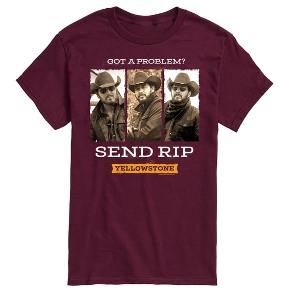 Yellowstone - Got A Problem Send Rip - Men's Short Sleeve Graphic T-Shirt