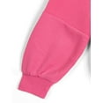 thumbnail image 5 of Barbie Fleece Pullover Sweatshirt and Jogger Pants Outfit Set Toddler to Big Kid, 5 of 5