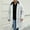 Grey, variant on Frostluinai Oversized Hooded Winter Coats Men Warm Shaggy Faux Fur Jackets Fluffy Open Front Overcoats Fuzzy Long Sherpa Outwear with Pocket