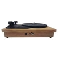 thumbnail image 4 of Retro Wooden Vinyl Record Player with 3-Speed Turntable (33/45/78 RPM) - Supports 7"/10"/12" Records, Auto-Stop Function, RCA Output, Compact Design - Ideal Gift for Music Lovers, 4 of 6