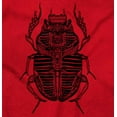 thumbnail image 2 of Ancient Egyptian Scarab Beetle Unisex Fleece Graphic Zip Up Hoodie Brisco Brands 2X, 2 of 5