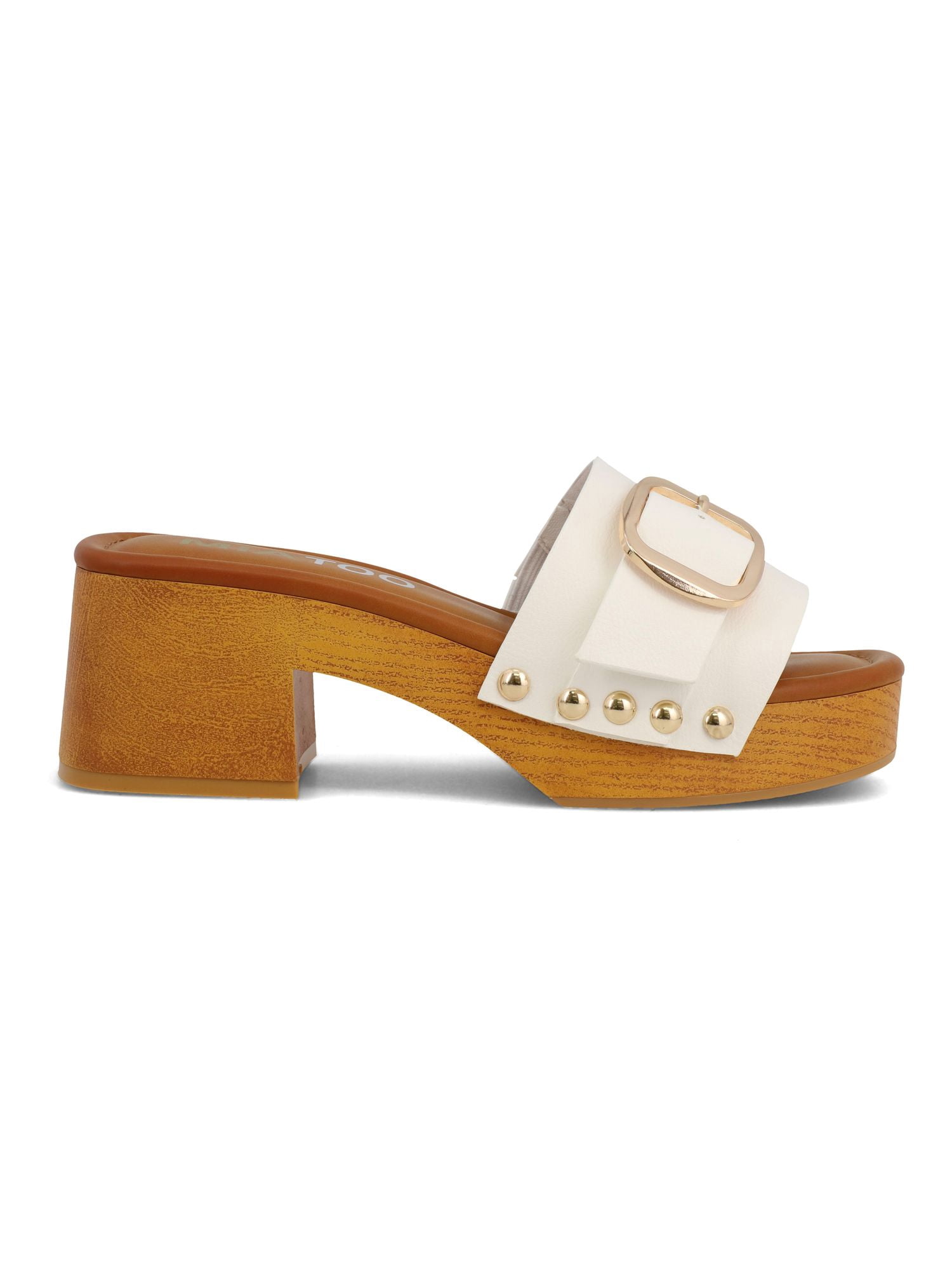 Mia Too Women's Slide Buckle Clog