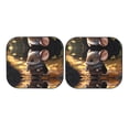 thumbnail image 7 of Windshield Sun Shade, Cute Big-Eared Mouse Foldable Car Sun Shade Windshield for Front, 2 Pieces, 7 of 7