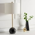 thumbnail image 2 of SAFAVIEH Weller 32 in. Modern Contemporary Table Lamp, Black Marble, 2 of 6