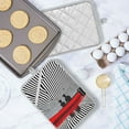thumbnail image 5 of Yayeee Pot Holders Kitchen Heat Resistant with Pocket 7"x9.8" Cotton Oven Cooking Hot Pads, Red Boat, 5 of 7