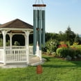 thumbnail image 2 of Woodstock Wind Chimes Signature Collection, Pachelbel Canon Chime, 32'' Silver Wind Chime PCCG, 2 of 6