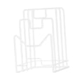thumbnail image 2 of Soporte para tabla de cortar, soporte multiusos para tapa de olla, soporte para utensilios de cocina blanco, 2 of 9
