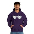 thumbnail image 6 of Heart Conchas Unisex Heavy Blend Hooded Sweatshirt, 6 of 9