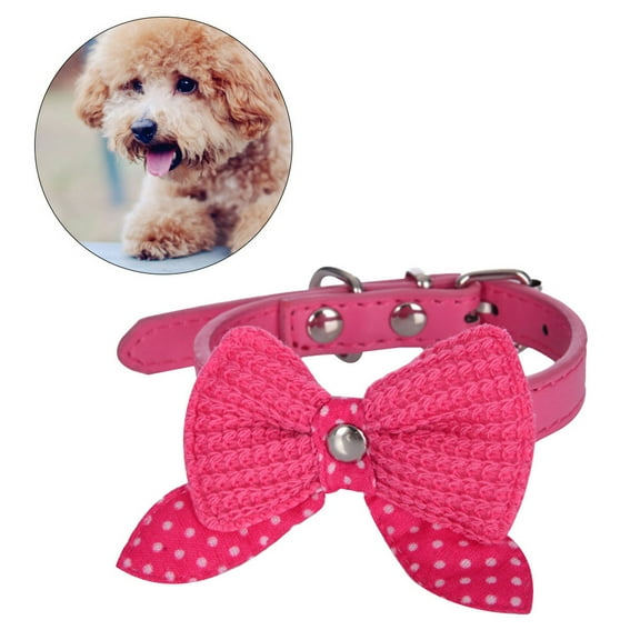 GAXIRE Adjustable Small Dog Collar Comfortable and Pet Collar for Small Dogs, 1 Set