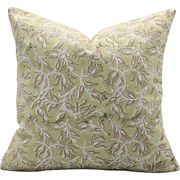 Hand made Duck Canvas Pillow Covers with Hand Block Prints By Fabdivine, 12X20, Kamal Dutta