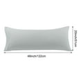 thumbnail image 5 of PiccoCasa Body Pillowcase Brushed Microfiber Body Pillow Cover, Light Grey Standard, 5 of 7