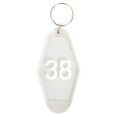 thumbnail image 5 of Tnobhg 10 Pcs Key Tags Vintage Motel Keychain Fade-resistant Smooth Surface Long-lasting DIY Crafts Ornament, 5 of 8