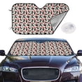 thumbnail image 2 of Fotbe Christmas Cat Car Windshield Sunshade | Sun Visor Protector Front Window Shade, Keeps Out UV Rays, Keeps Your Vehicle Cool-Medium, 2 of 7