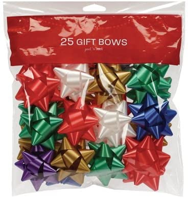 Details about   Self Adhesive Gift Bows Assorted Colours Presents Christmas x 100 pcs 