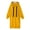 Yellow, variant on Fartey Oversized Long Hoodies for Women Fashion Simple Solid Color Fleece Sweatshirts Split Hem Drawstring Hooded Pullover Tops Loose Casual Long Sleeve Sweatshirt with Pockets