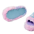 thumbnail image 4 of Lilo & Stitch Womens Stitch Ombre Fluffy Slippers, 4 of 4