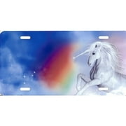 Unicorn Offset Airbrush License Plate Free Personalization on this Air Brush